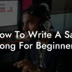 how to write a sad song for beginners lyric assistant