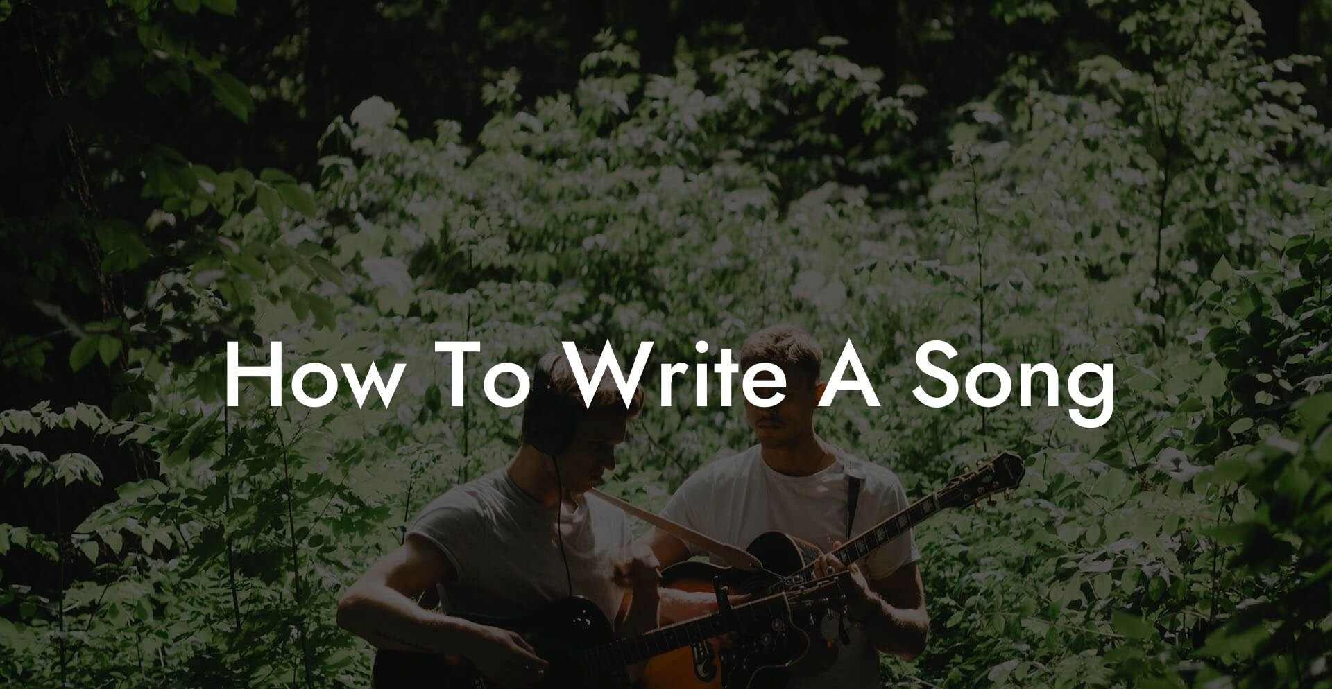 how to write a song lyric assistant