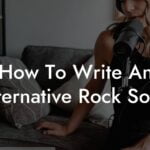how to write an alternative rock song lyric assistant