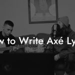 How to Write Axé Lyrics