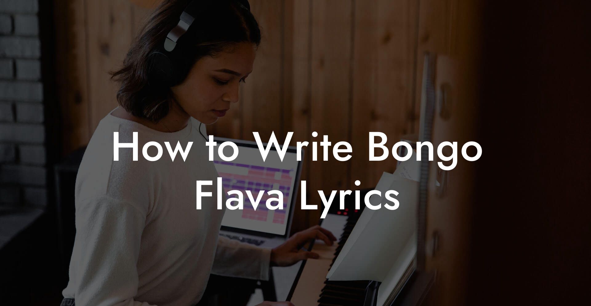 How to Write Bongo Flava Lyrics