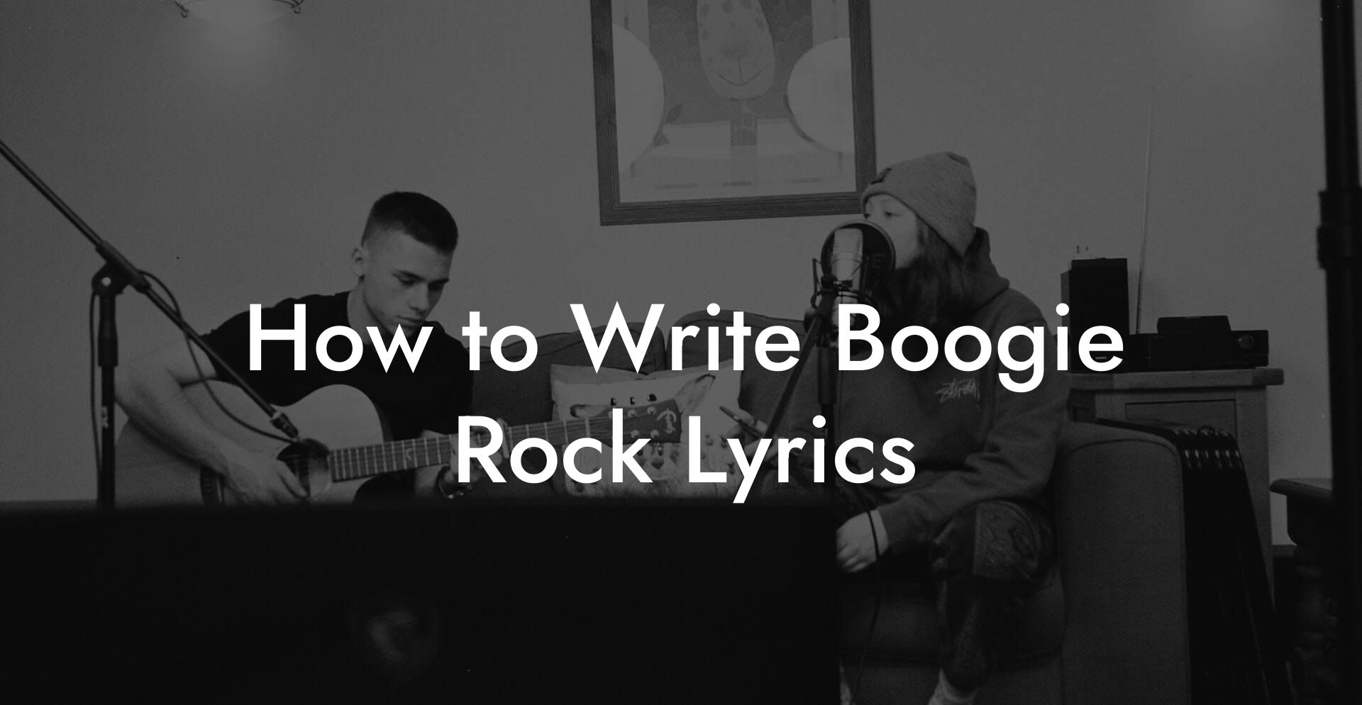 How to Write Boogie Rock Lyrics