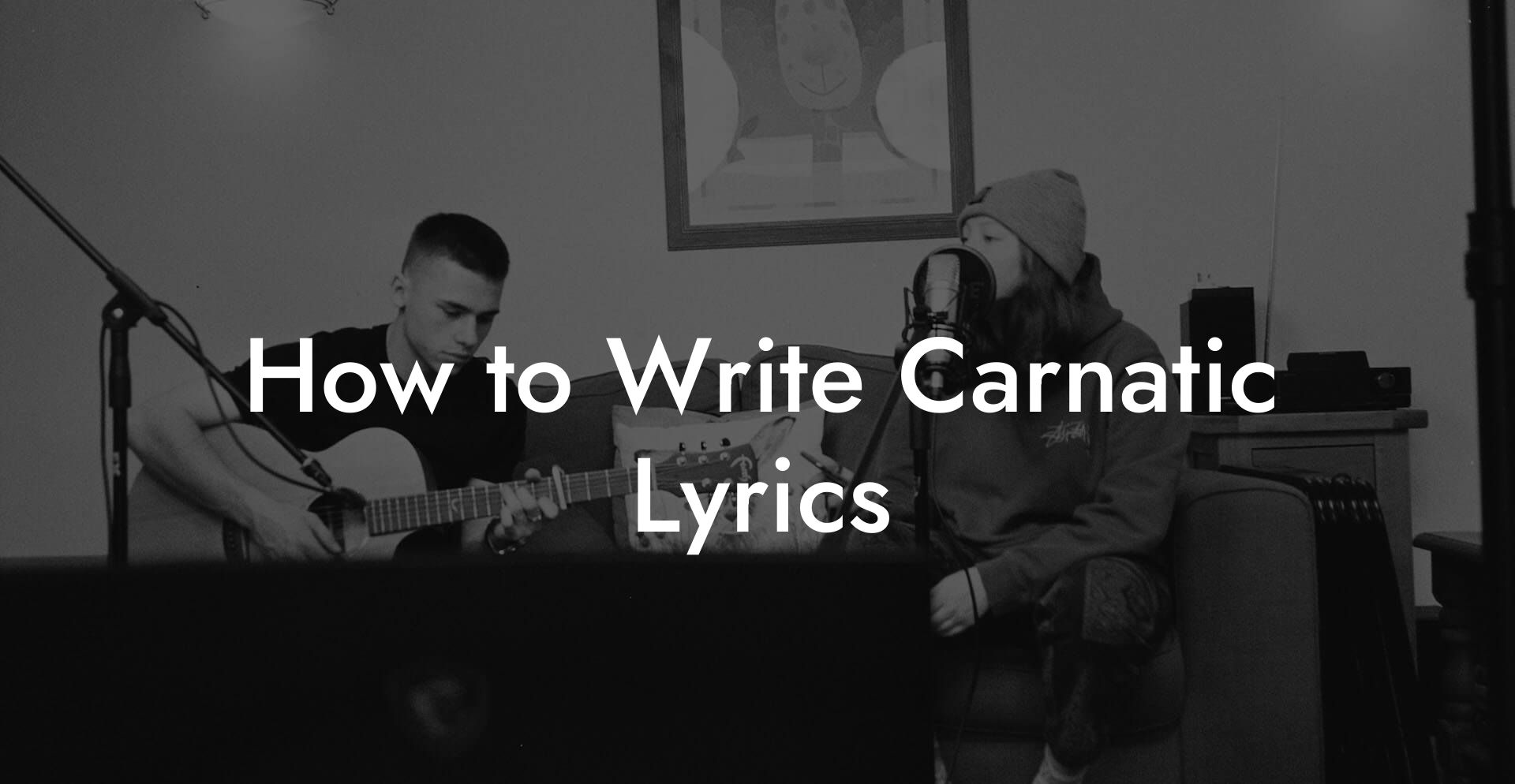 How to Write Carnatic Lyrics