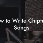 How to Write Chiptune Songs