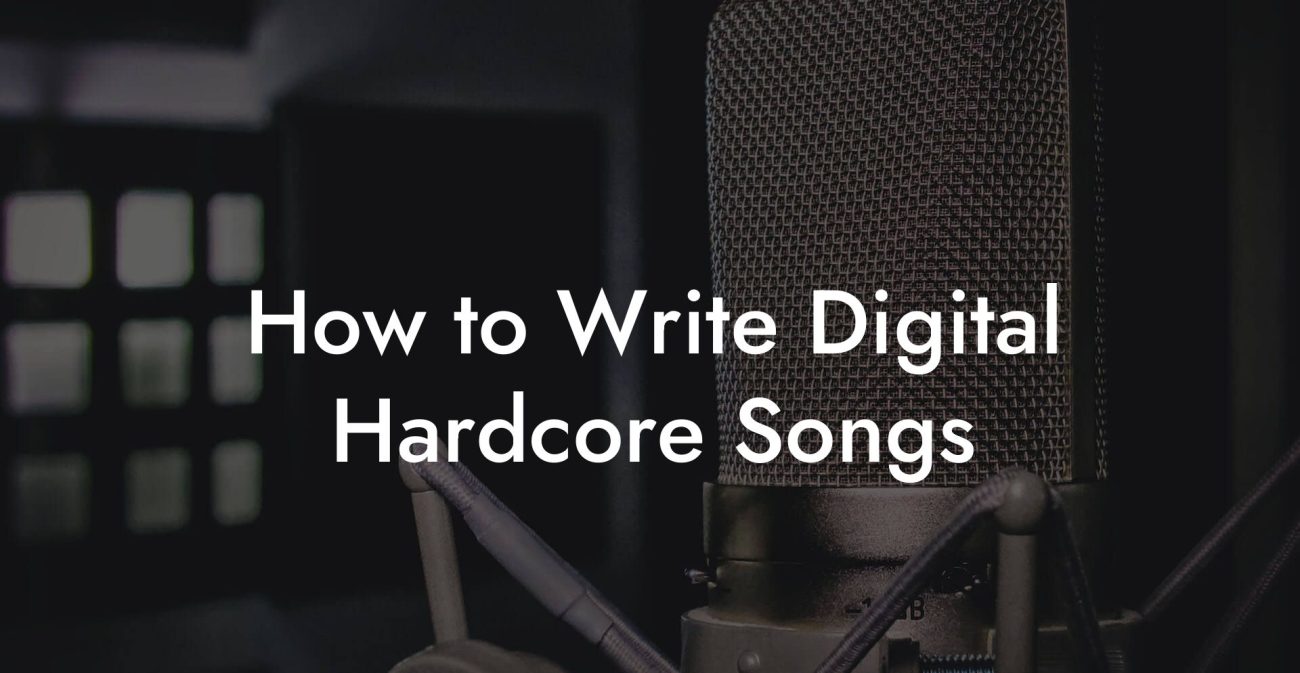 How to Write Digital Hardcore Songs