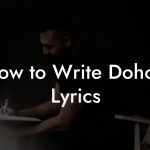 How to Write Dohori Lyrics