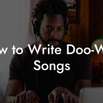 How to Write Doo-Wop Songs