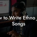 How to Write Ethno Jazz Songs