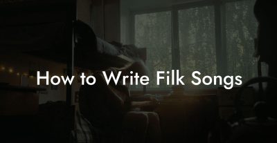 How to Write Filk Songs