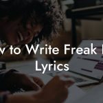 How to Write Freak Folk Lyrics