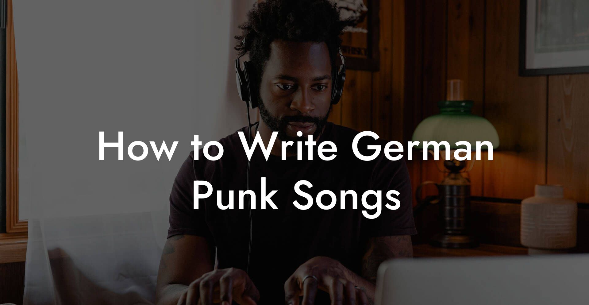 How to Write German Punk Songs