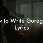 How to Write Goregrind Lyrics