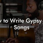 How to Write Gypsy Jazz Songs