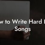 How to Write Hard Nrg Songs
