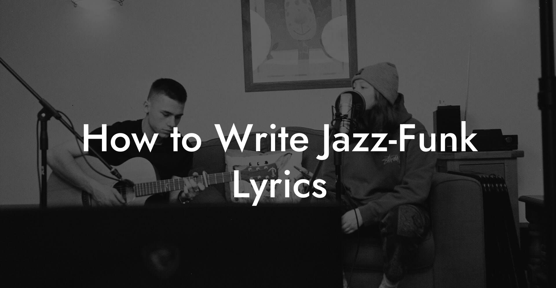 How to Write Jazz-Funk Lyrics