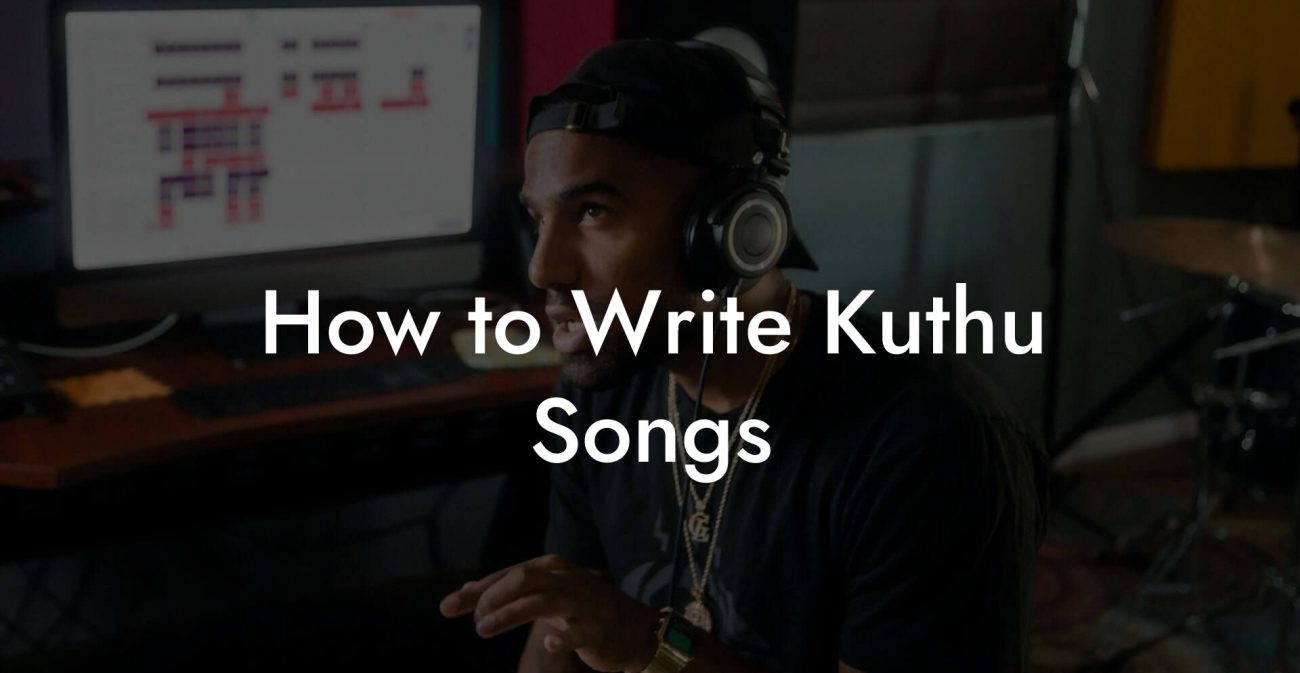 How to Write Kuthu Songs