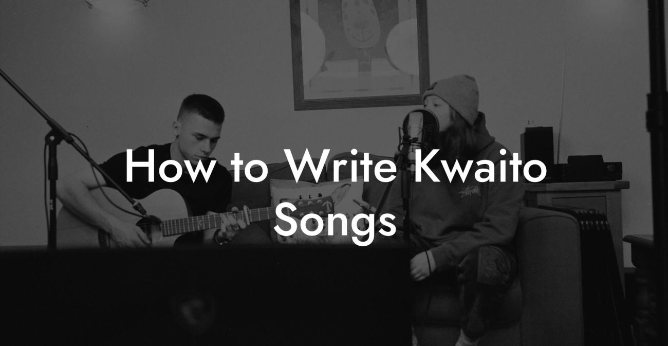 How to Write Kwaito Songs