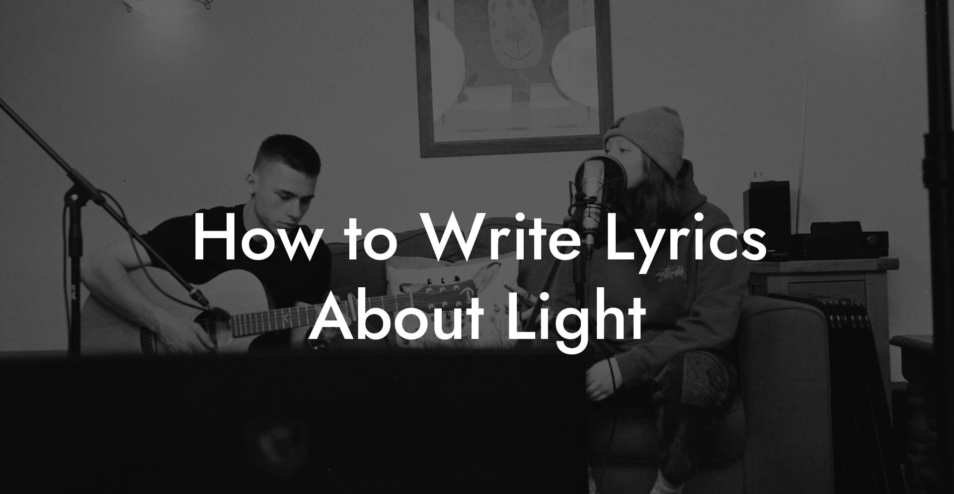 How to Write Lyrics About Light