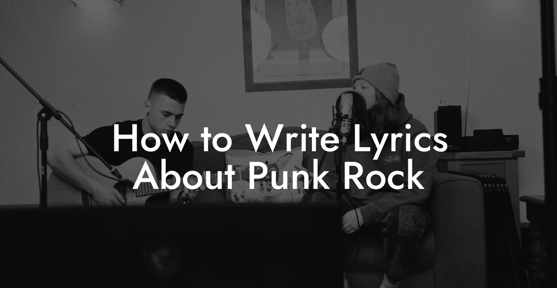 How to Write Lyrics About Punk Rock