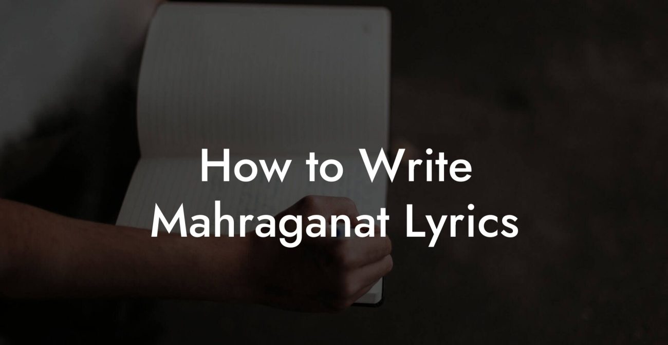 How to Write Mahraganat Lyrics