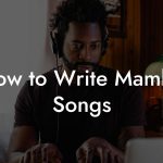 How to Write Mambo Songs