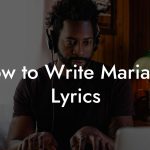 How to Write Mariachi Lyrics
