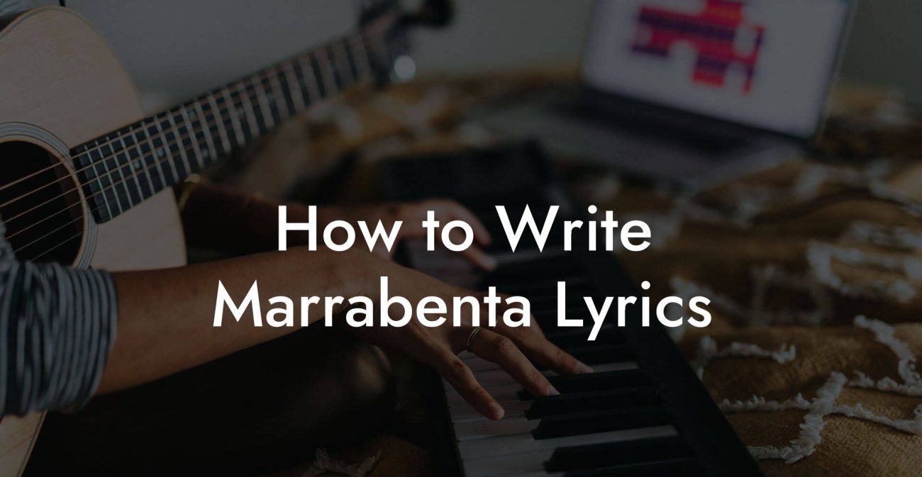 How to Write Marrabenta Lyrics