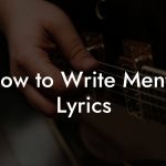 How to Write Mento Lyrics