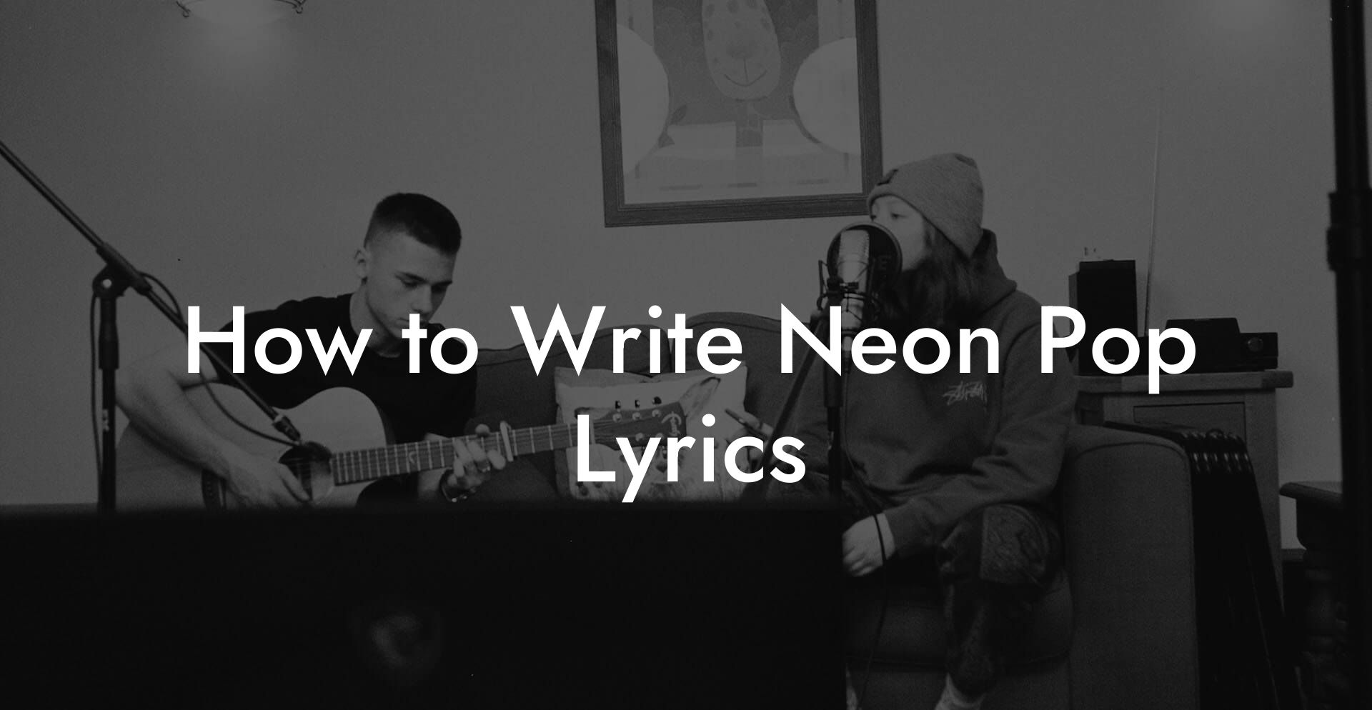 How to Write Neon Pop Lyrics