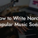 How to Write Nordic Popular Music Songs