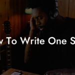 how to write one song lyric assistant