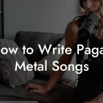 How to Write Pagan Metal Songs