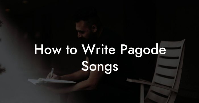 How to Write Pagode Songs - Lyric Assistant