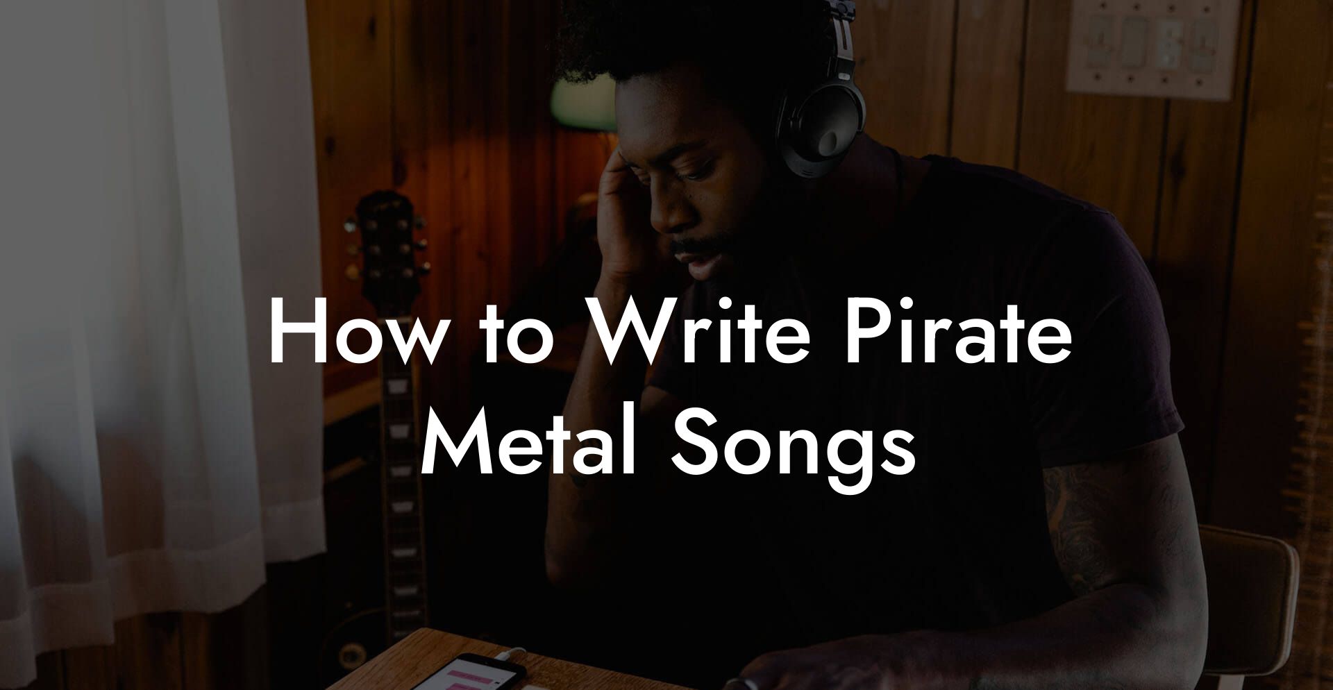 How to Write Pirate Metal Songs