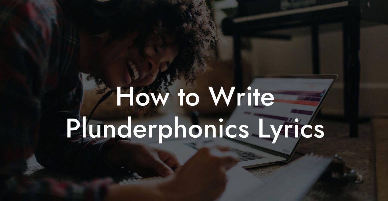 How to Write Plunderphonics Lyrics