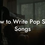 How to Write Pop Soul Songs