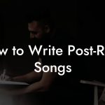 How to Write Post-Rock Songs