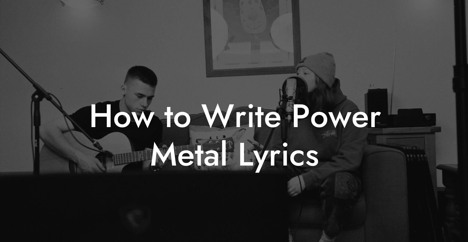 How to Write Power Metal Lyrics