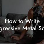 How to Write Progressive Metal Songs