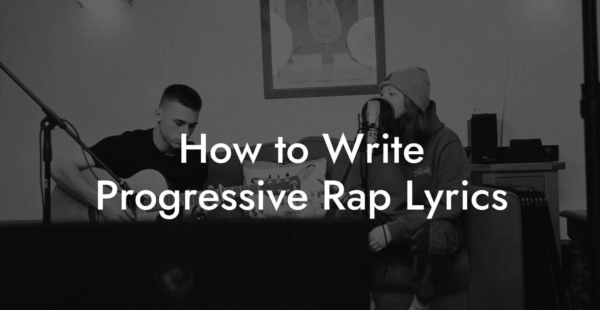 How to Write Progressive Rap Lyrics