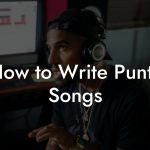 How to Write Punta Songs