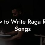 How to Write Raga Rock Songs