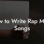 How to Write Rap Metal Songs