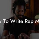 how to write rap music lyric assistant