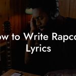 How to Write Rapcore Lyrics