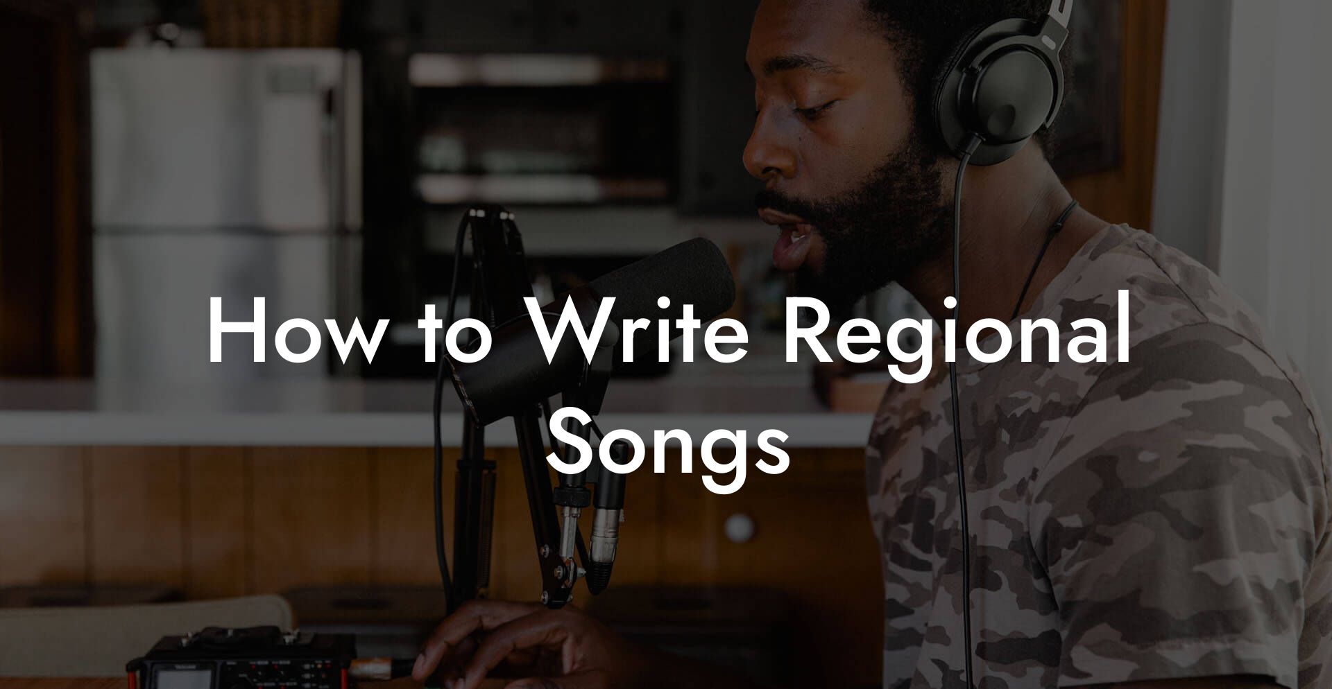 How to Write Regional Songs