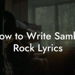 How to Write Samba Rock Lyrics