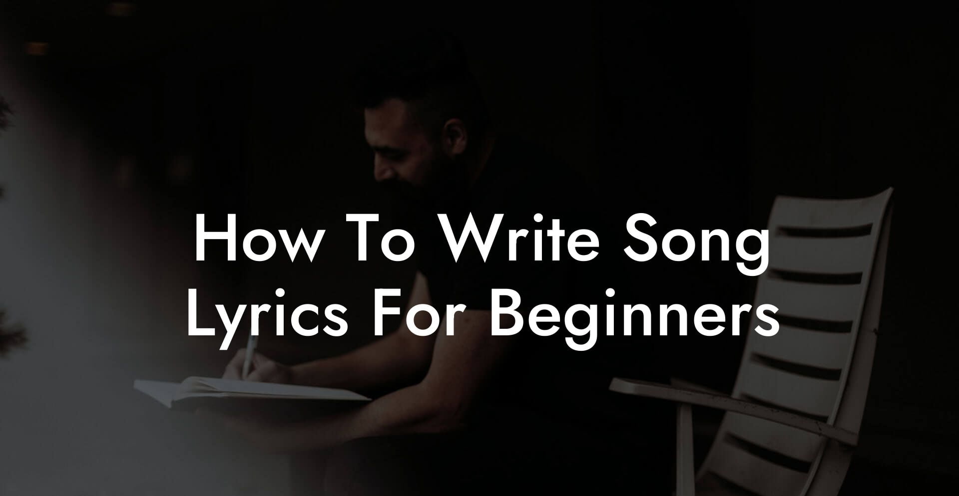 how to write song lyrics for beginners lyric assistant