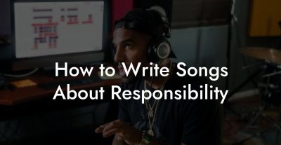 How to Write Songs About Responsibility