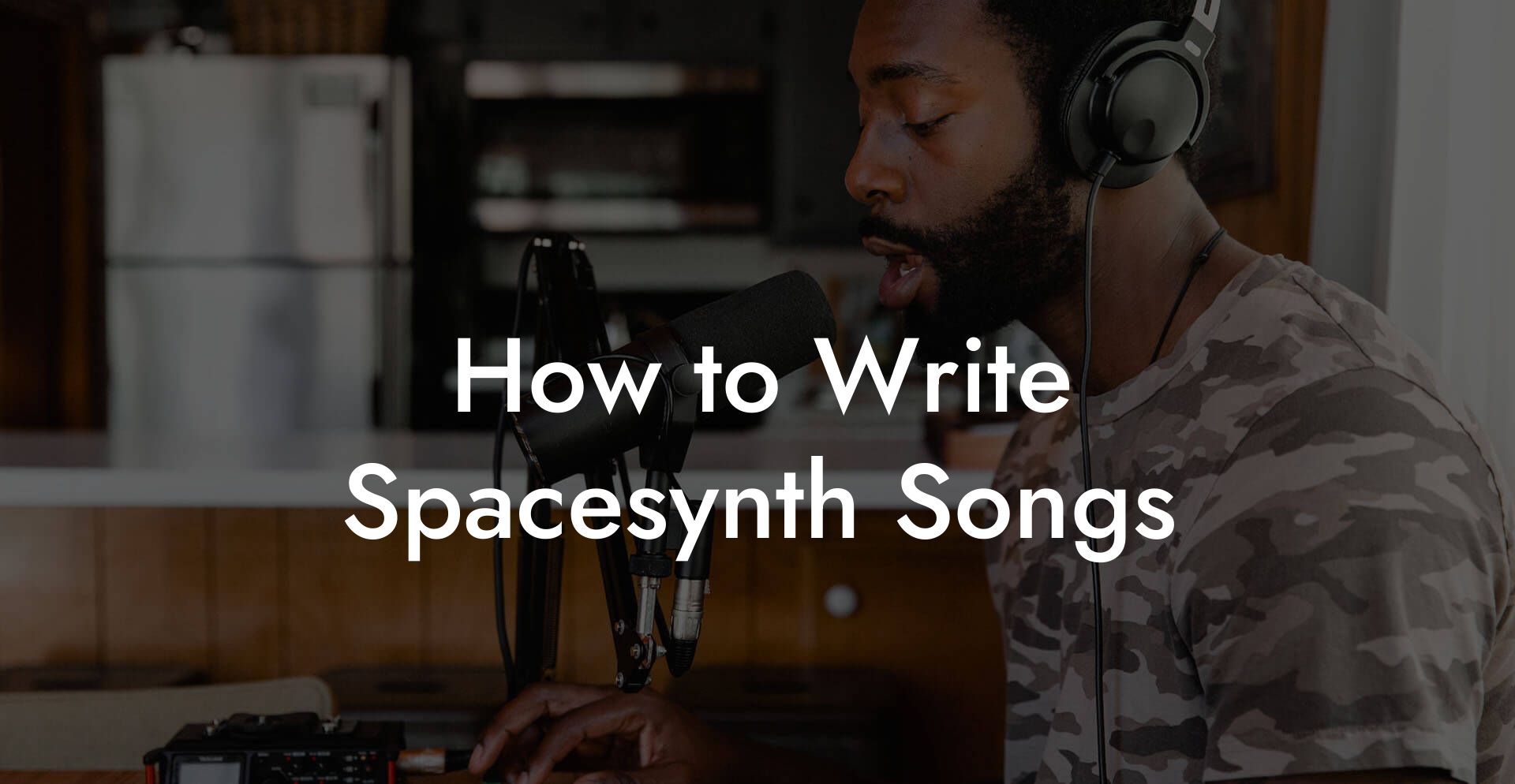 How to Write Spacesynth Songs